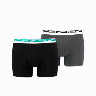 Изображение Puma Мужское нижнее белье  PUMA MEN MULTI LOGO BOXER 2P