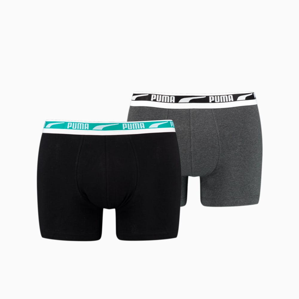 Image Puma PUMA MEN MULTI LOGO BOXER 2P #1