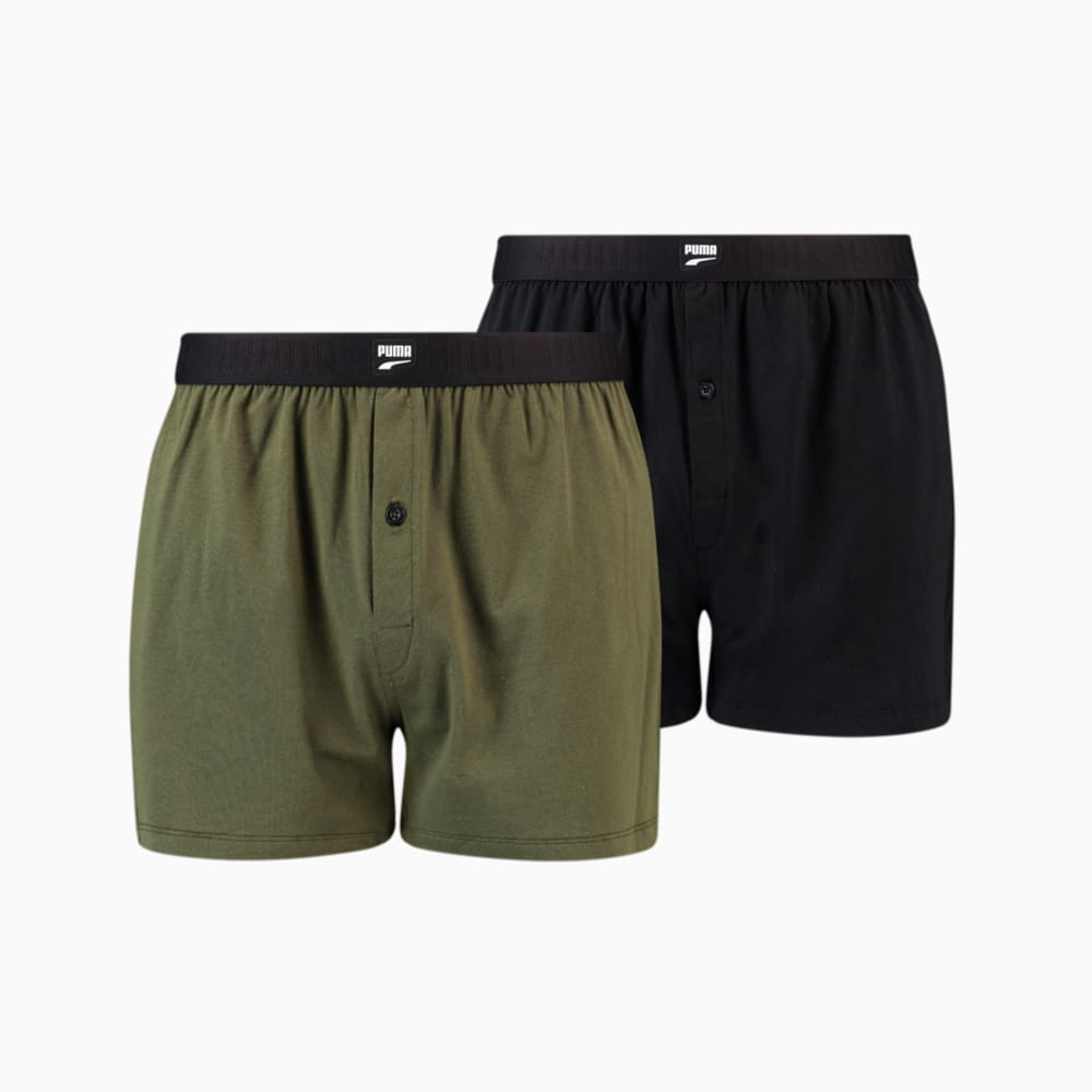 Зображення Puma Спідня білизна PUMA Loose Fit Jersey Boxer Shorts Men 2 Pack #1: Forest