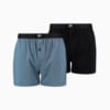 Изображение Puma Нижнее белье PUMA Loose Fit Jersey Boxer Shorts Men 2 Pack #1: skydiver