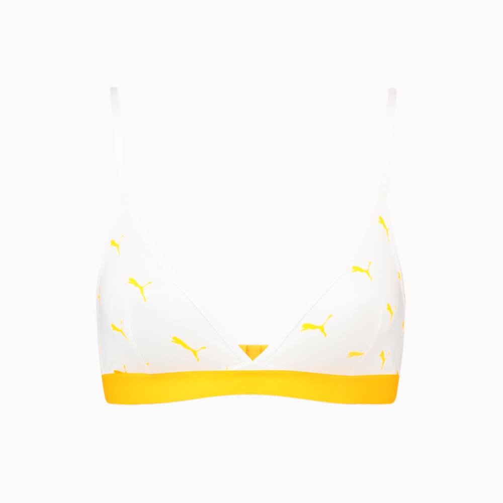 Puma online triangle bralette