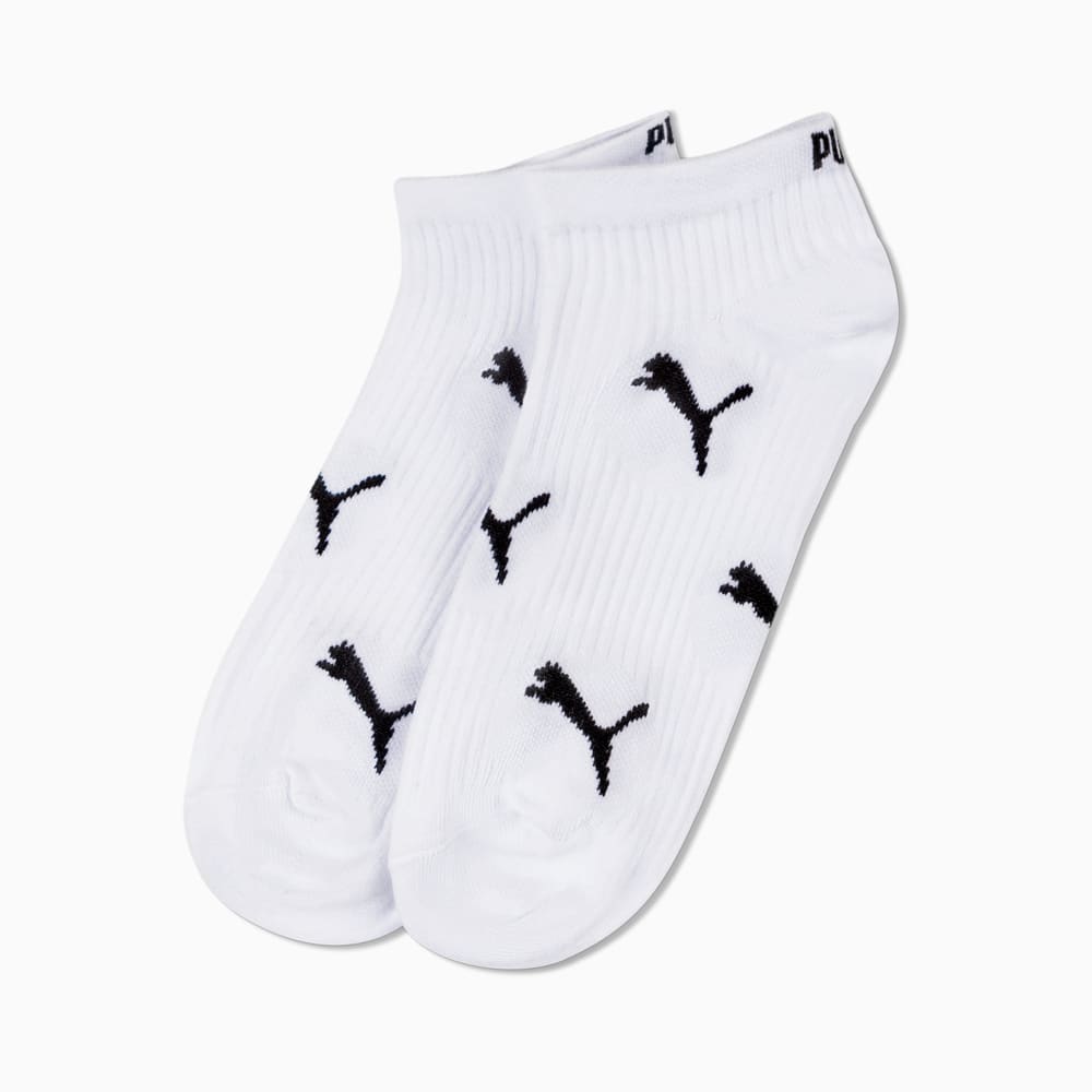 Изображение Puma Носки PUMA Women’‎s Cat Logo Sneaker Socks #1: white / black