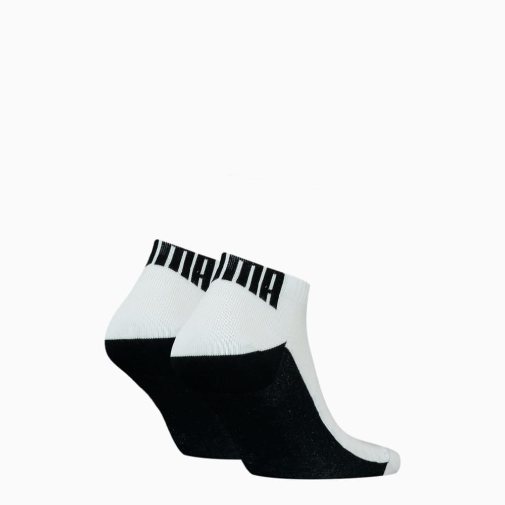 Изображение Puma Носки PUMA Men’‎s Logo Sneaker Socks 2 Pack #2: white / black