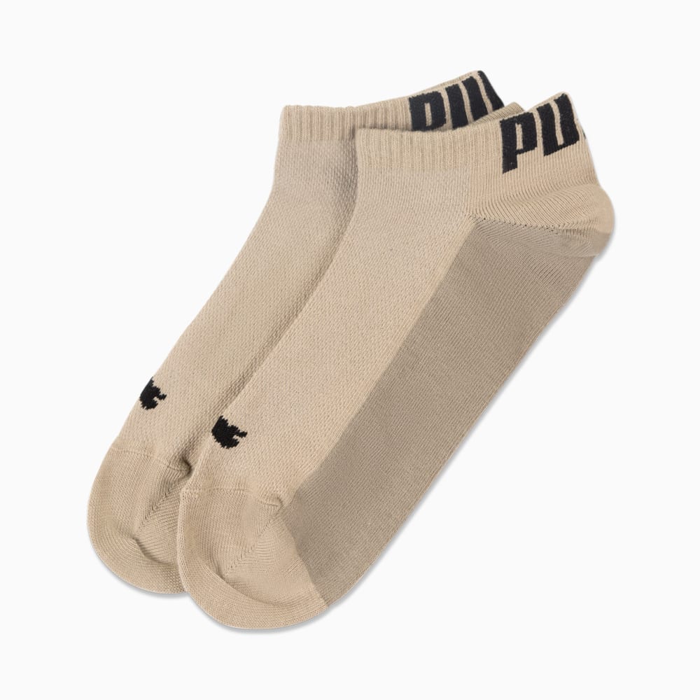 Изображение Puma Носки PUMA Men’‎s Logo Sneaker Socks 2 Pack #1: beige combo