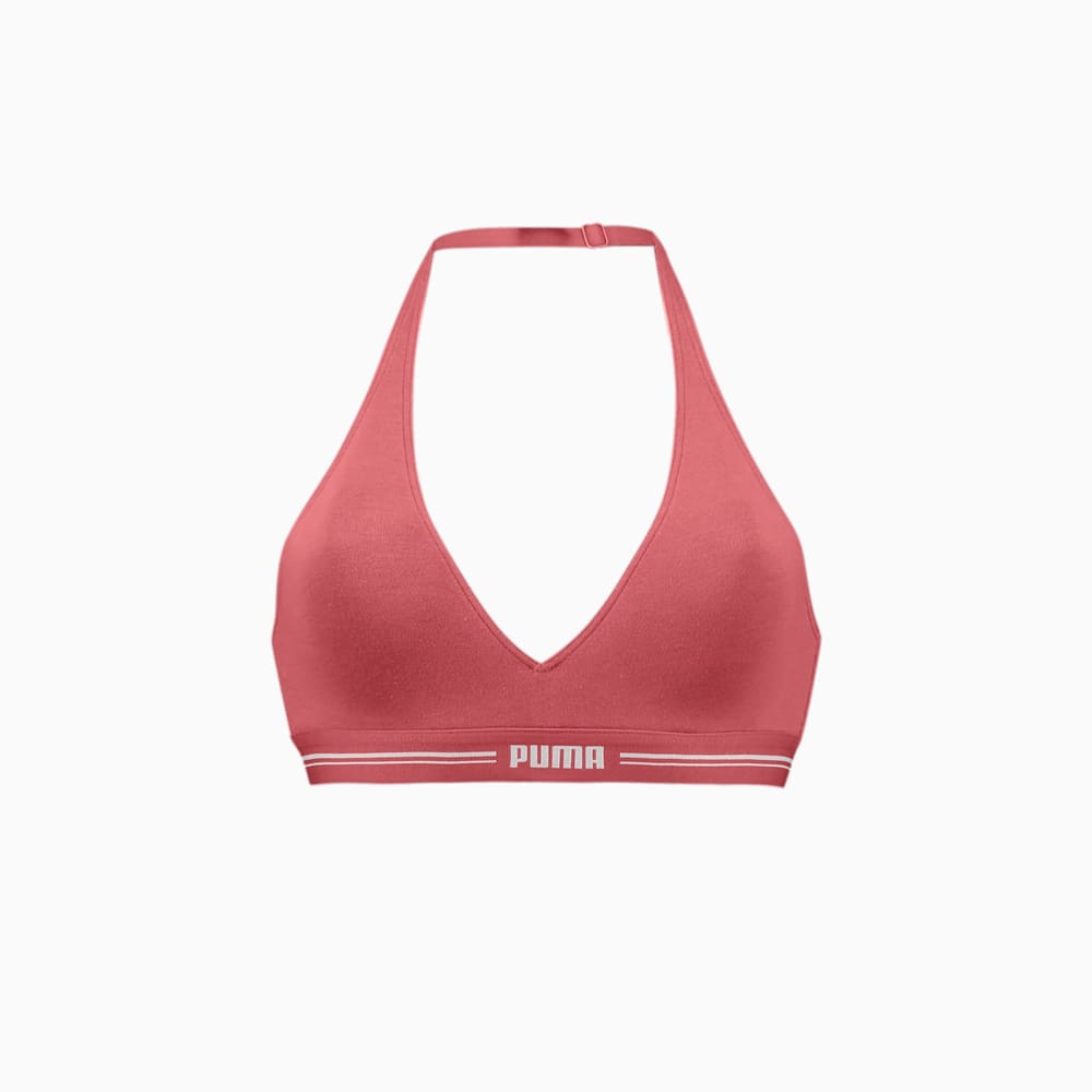 Image Puma PUMA Women's Padded Halter Top 1 Pack #1