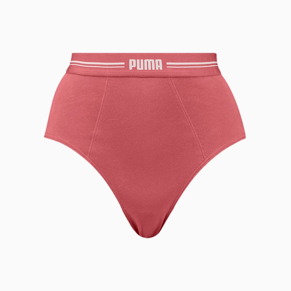 Зображення Puma Спідня білизна PUMA Women’s High Waist Briefs 2 Pack #1: Wine-Red
