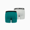 Изображение Puma Детское нижнее белье PUMA Boys’‎ Patch Logo Boxer 2 Pack #2: green combo