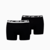 Изображение Puma Нижнее белье PUMA Men’‎s Multi Logo Boxer 2 Pack #1: black