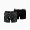 Зображення Puma Спідня білизна PUMA Men’‎s All-Over Cat Logo Boxer 2 Pack #1: black/black