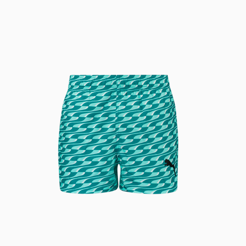 Изображение Puma Шорты PUMA Swim Men’s Formstrip Short Shorts #1: green combo