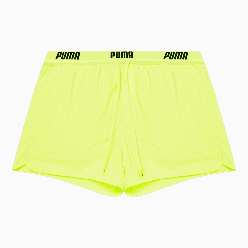 PUMA Swim Men s Track Swimming Shorts 50 Yellow Yellow Puma 938059 04