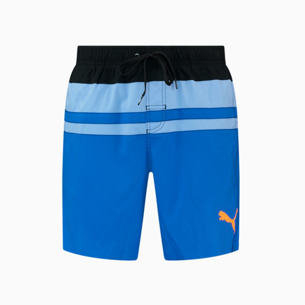 Изображение Puma Шорты PUMA Swim Heritage Men’s Mid-Length Shorts #1: black / blue