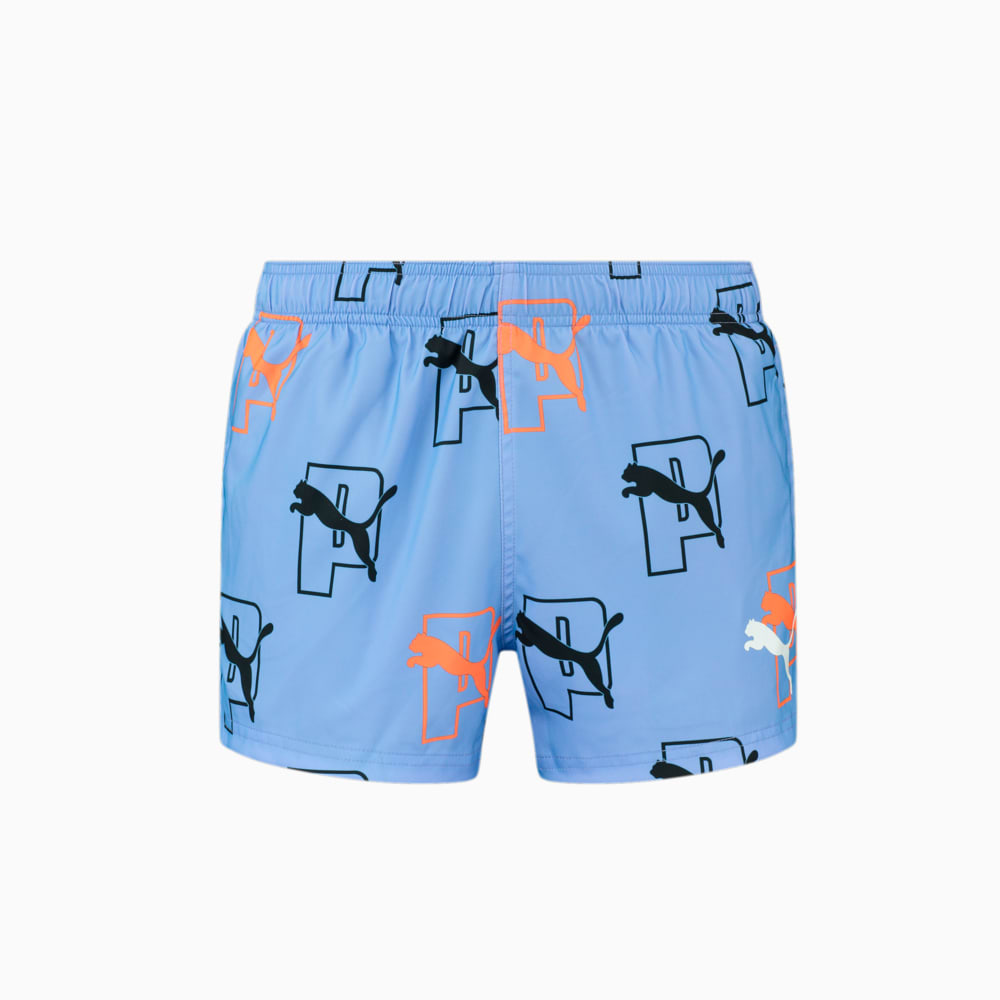Зображення Puma Шорти PUMA Swim Men’s Cat Logo Short Length Shorts #1: Blue Light