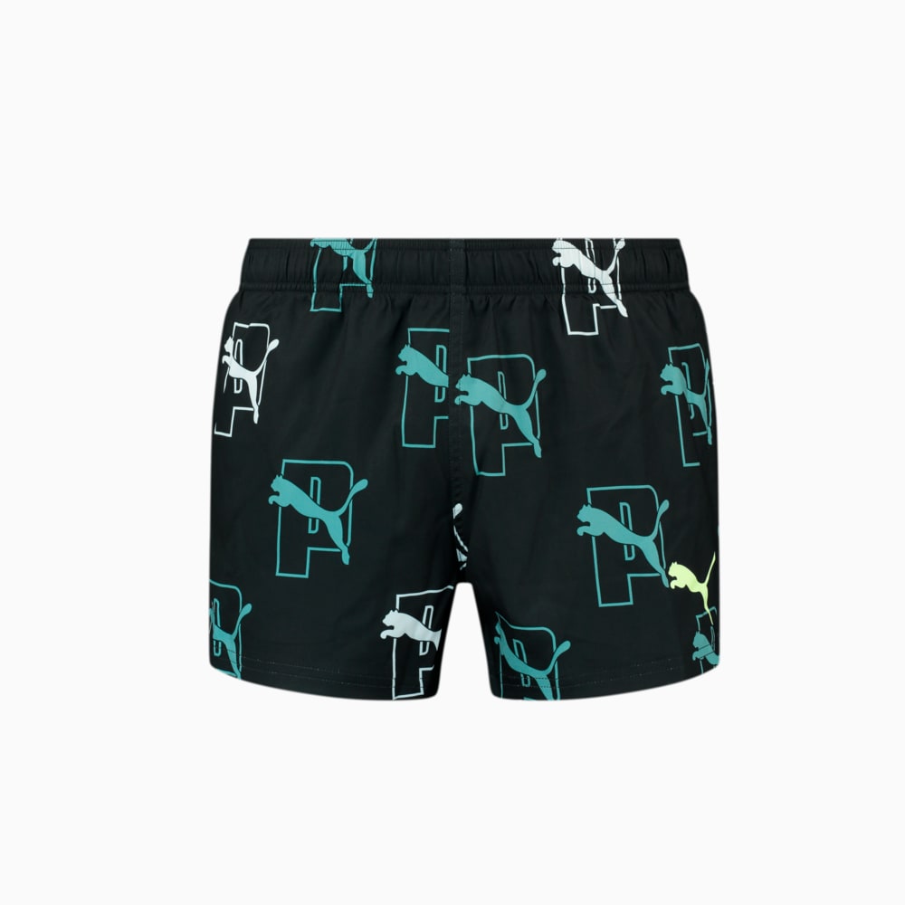 Зображення Puma Шорти PUMA Swim Men’s Cat Logo Short Length Shorts #1: black