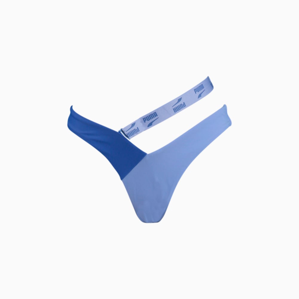 Изображение Puma Плавки PUMA Swim Women’s Colourblock V-Shape Bikini Bottom #1: purple magic