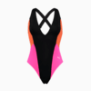 Image Puma PUMA Swim Women's One Piece Plunge Swimsuit #2