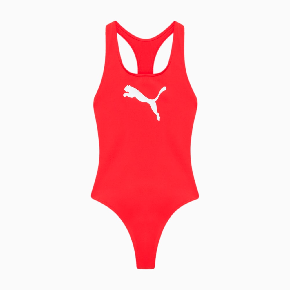 Зображення Puma Купальник PUMA Girls’‎ Racerback Swimsuit #1: Red