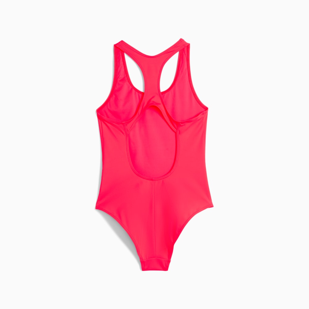 Изображение Puma Купальник PUMA Girls’‎ Racerback Swimsuit #2: rose red