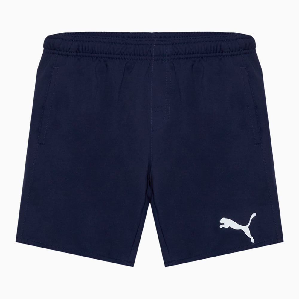 Зображення Puma Шорти для плавання PUMA Boys’‎ Mid-Cut Swim Shorts #1: navy