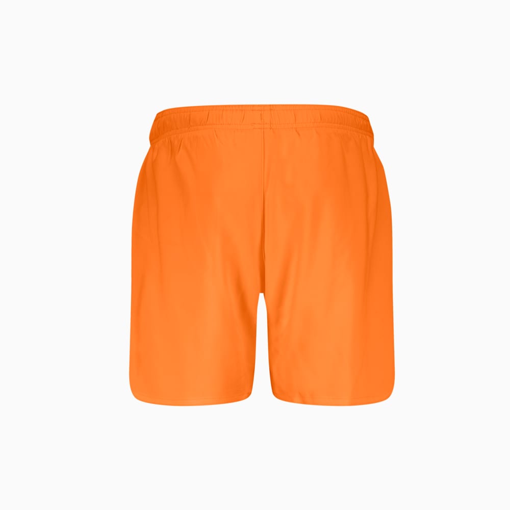 Изображение Puma Шорты для плавания PUMA Boys’‎ Mid-Cut Swim Shorts #2: sun orange