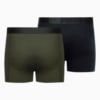 Зображення Puma Спідня білизна PUMA Men's Tailored Fit Pouch Boxers 2 pack #2: Forest
