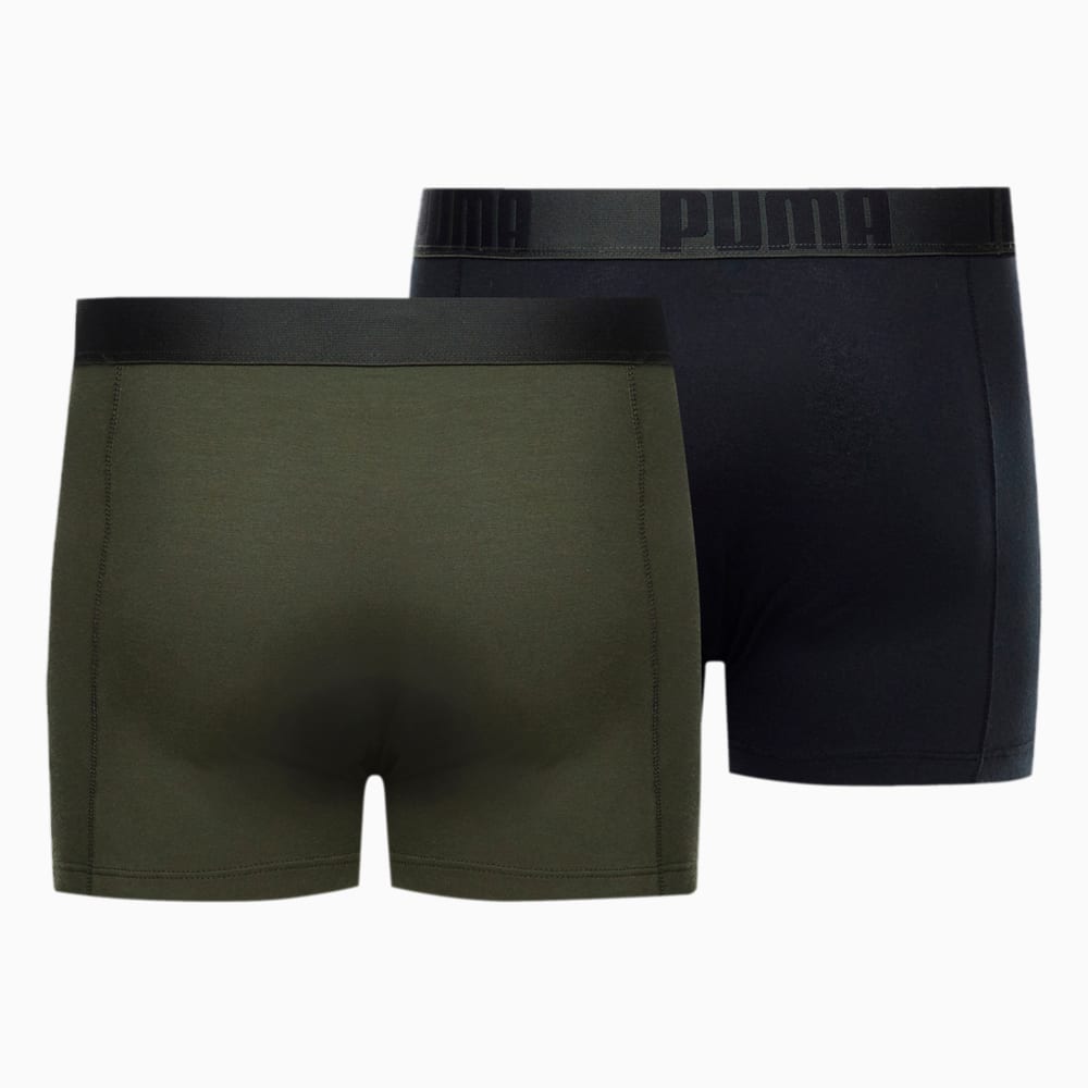 Зображення Puma Спідня білизна PUMA Men's Tailored Fit Pouch Boxers 2 pack #2: Forest