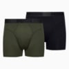 Зображення Puma Спідня білизна PUMA Men's Tailored Fit Pouch Boxers 2 pack #1: Forest