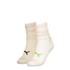 Зображення Puma Шкарпетки PUMA Women's Slouch Crew Socks 2 pack #1: beige combo