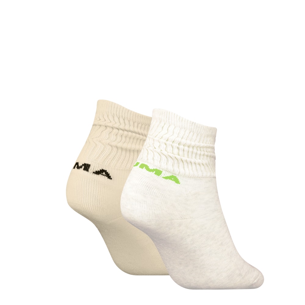 Зображення Puma Шкарпетки PUMA Women's Slouch Crew Socks 2 pack #2: beige combo