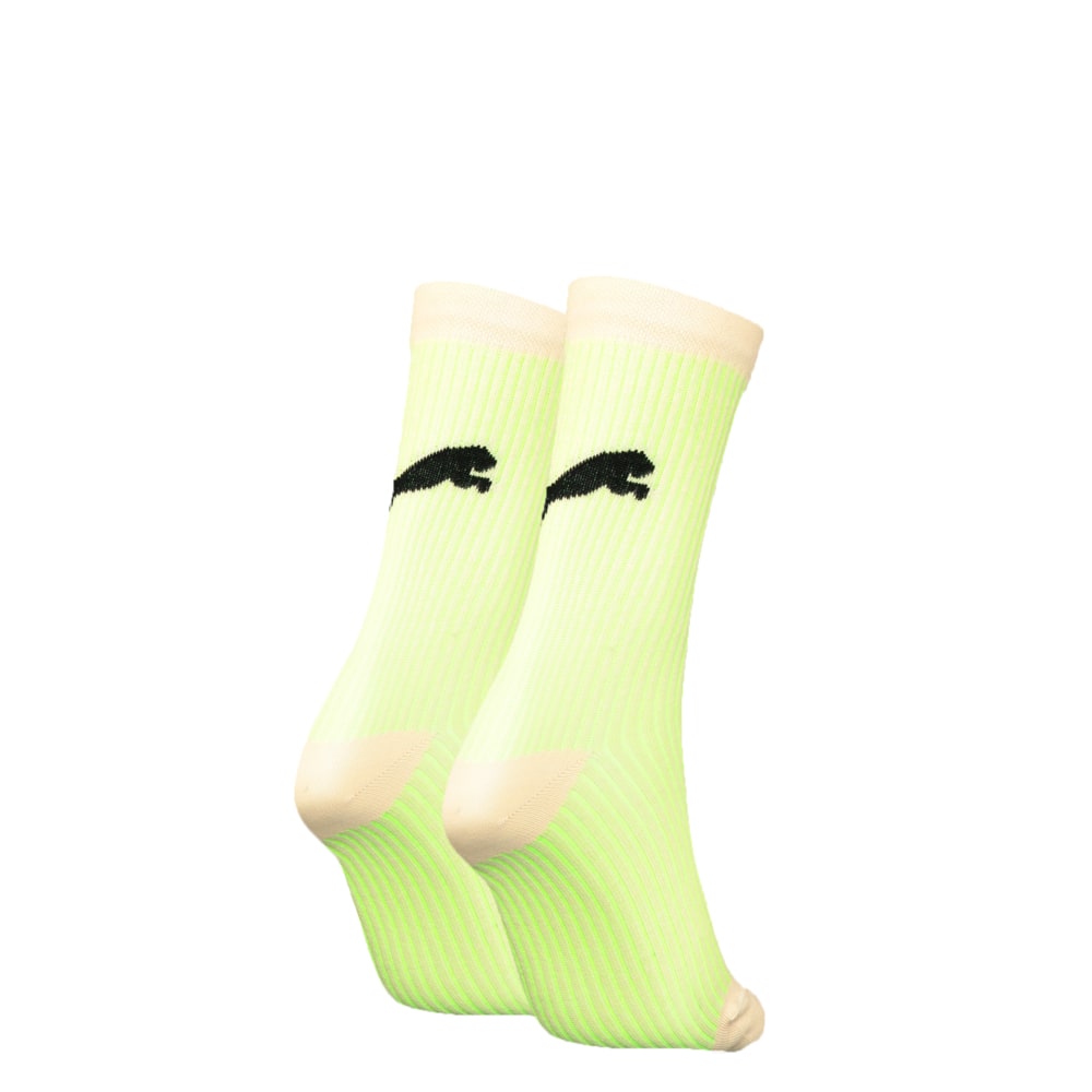 Изображение Puma Носки PUMA WOMEN CAT LOGO RIB SOCK #2: beige combo