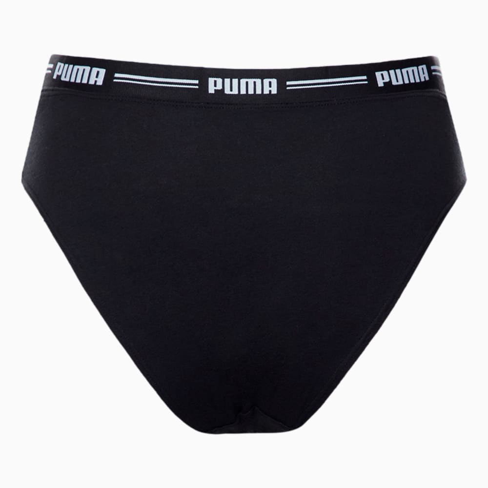 Изображение Puma Женское нижнее белье PUMA WOMEN V-SHAPE HIGH WAIST #2: black