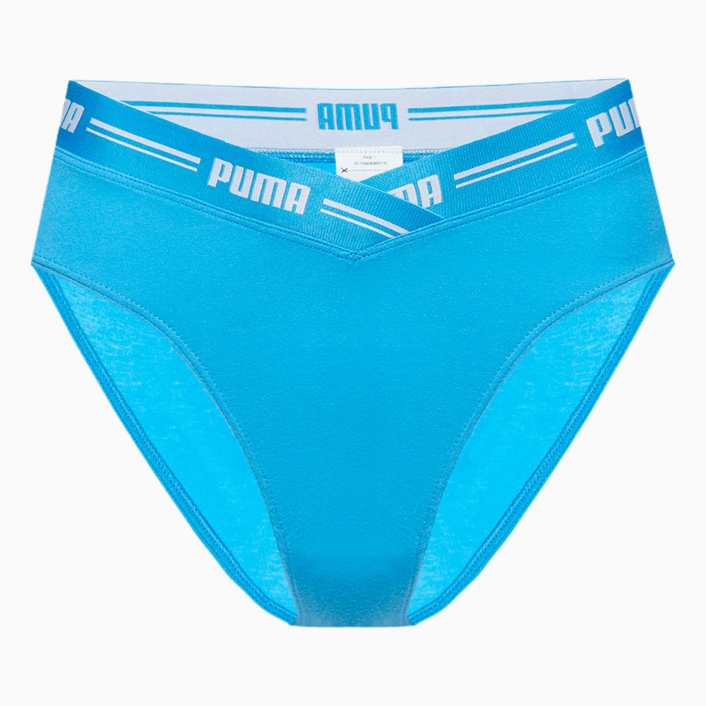 Зображення Puma Жіноча спідня білизна PUMA WOMEN V-SHAPE HIGH WAIST #1: placid blue