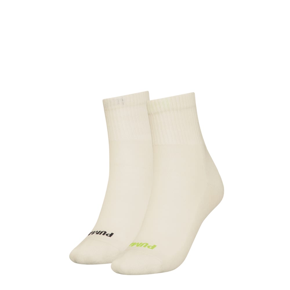 Зображення Puma Шкарпетки PUMA Women's Heart Short Crew Socks 2 pack #1: beige combo