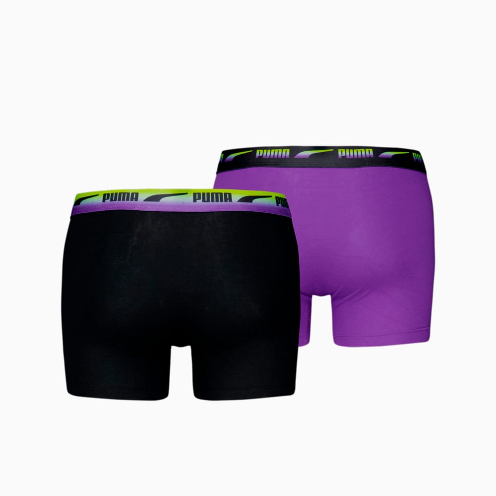 Зображення Puma Спідня білизна PUMA Men's Boxer Briefs 2 pack #2: black / purple