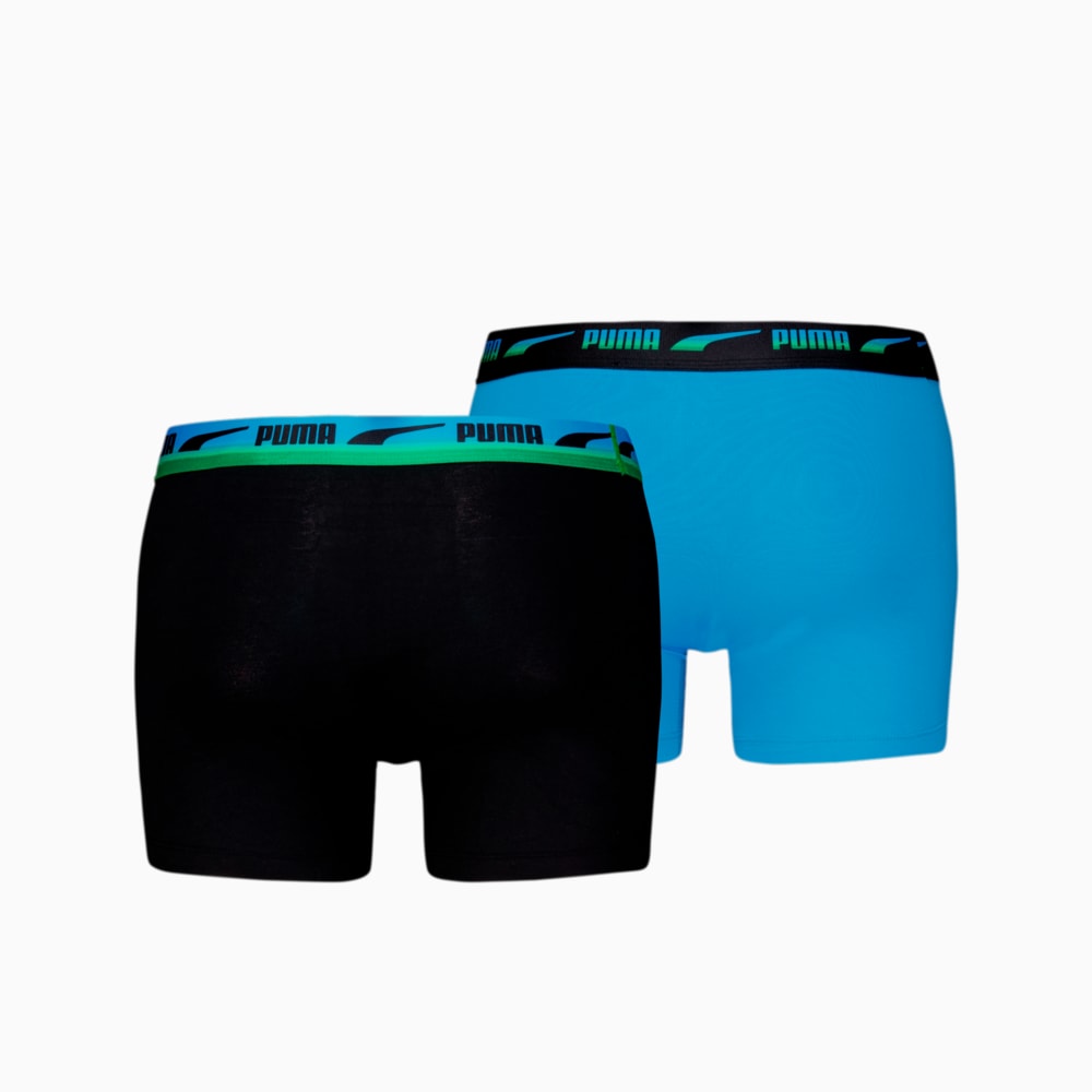 Зображення Puma Спідня білизна PUMA Men's Boxer Briefs 2 pack #2: black / blue