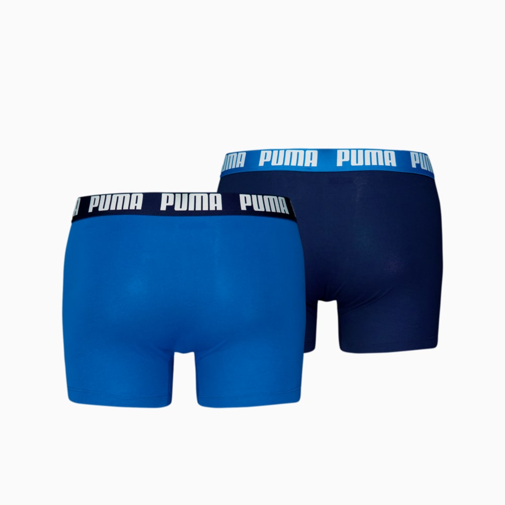 Изображение Puma Мужское нижнее белье PUMA Men's Boxer Briefs 2 pack #2: TRUE BLUE