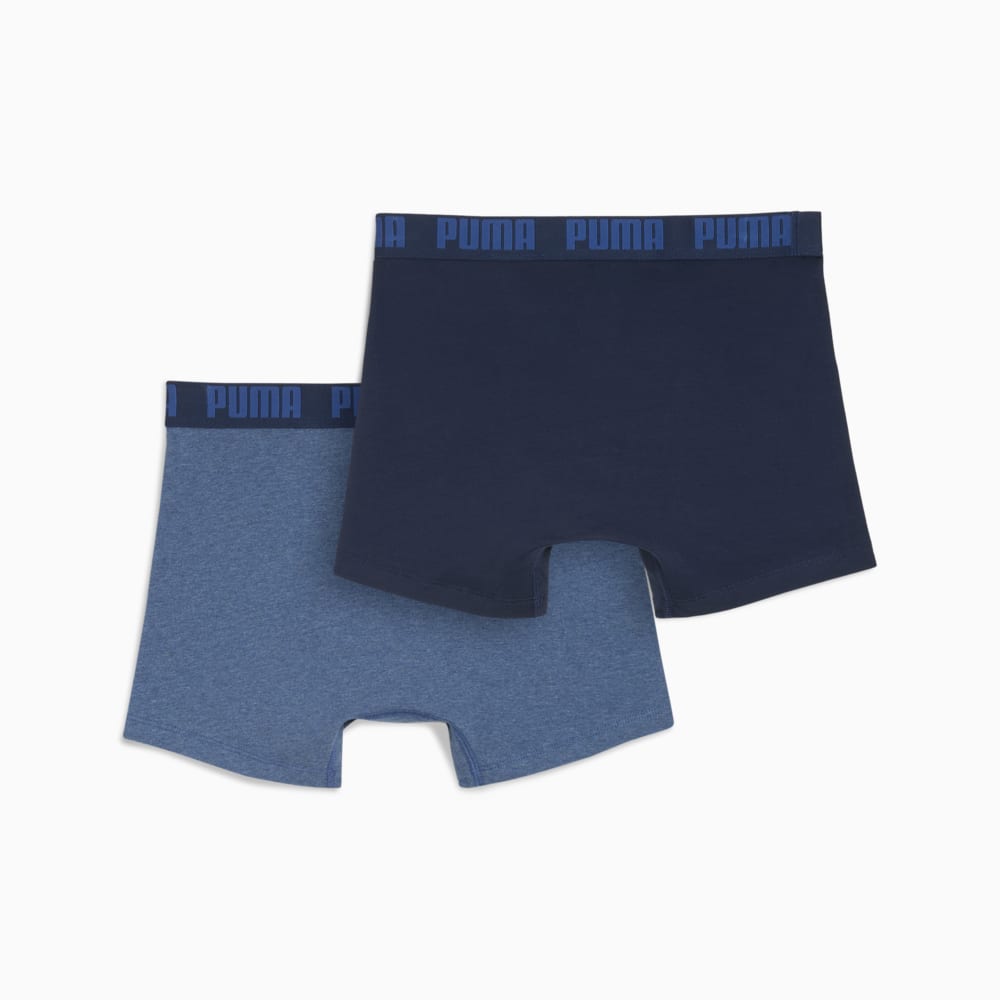 Зображення Puma Чоловіча спідня білизна PUMA Men's Boxer Briefs 2 pack #2: denim