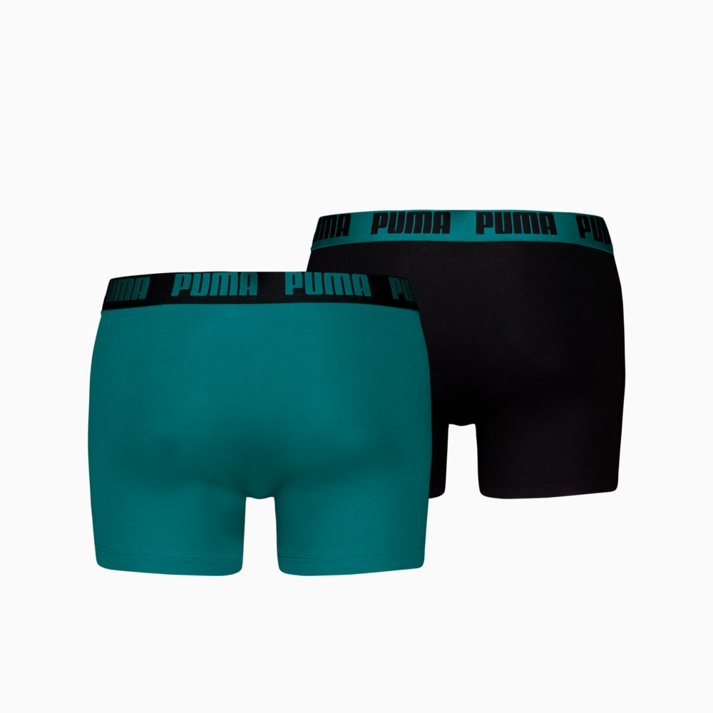 Изображение Puma Мужское нижнее белье PUMA Men's Boxer Briefs 2 pack #2: Sea Green