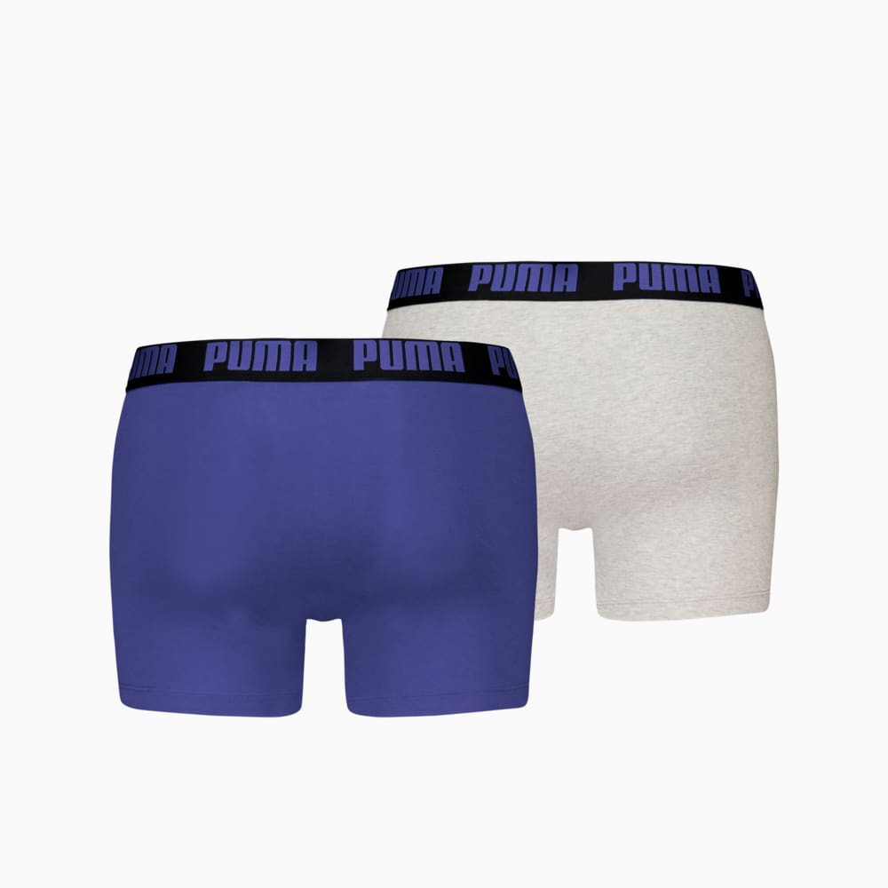 Изображение Puma Мужское нижнее белье PUMA Men's Boxer Briefs 2 pack #2: Midnight Blue
