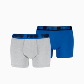 Зображення Puma Чоловіча спідня білизна PUMA Men's Boxer Briefs 2 pack