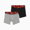 Изображение Puma Мужское нижнее белье PUMA Men's Boxer Briefs 2 pack #1: black / red