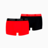 Зображення Puma Чоловіча спідня білизна PUMA Men's Trunks 2 pack #1: red / black