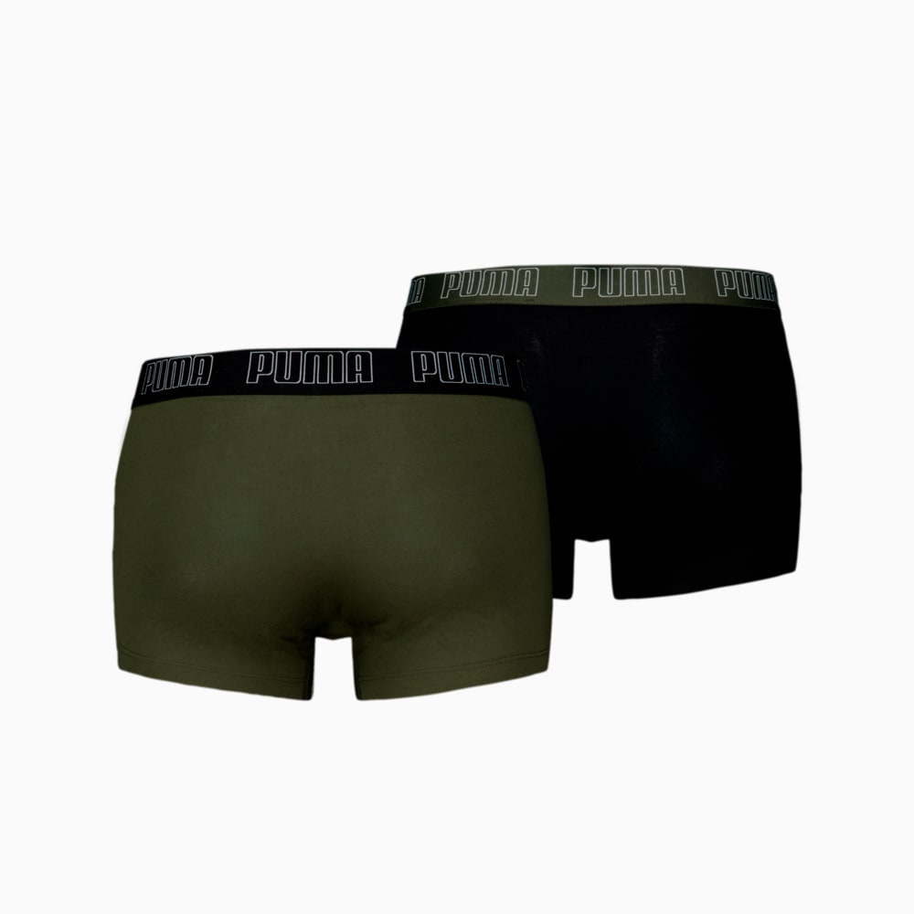 Зображення Puma Чоловіча спідня білизна PUMA Men's Trunks 2 pack #2: Forest