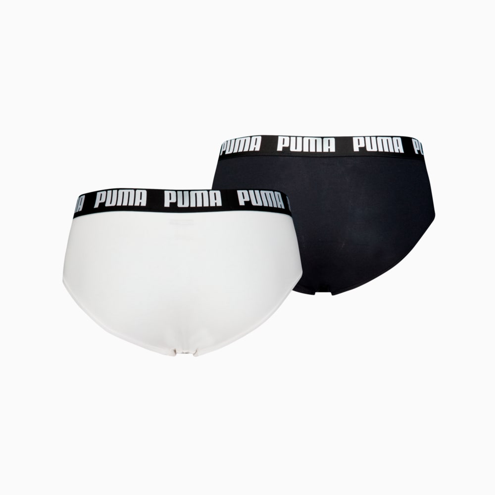 Зображення Puma Чоловіча спідня білизна PUMA Men's Briefs 2 pack #2: white / black