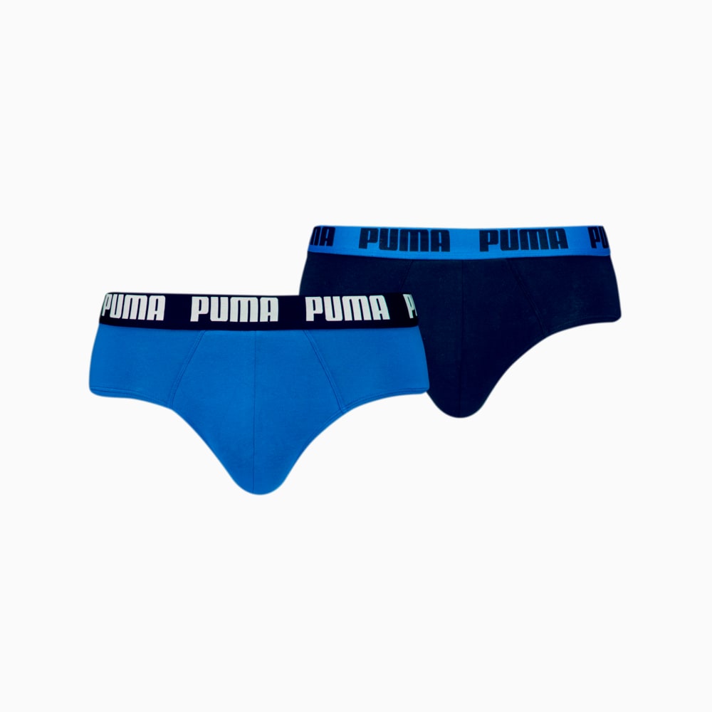 Зображення Puma Чоловіча спідня білизна PUMA Men's Briefs 2 pack #1: blue combo