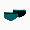 Зображення Puma Чоловіча спідня білизна PUMA Men's Briefs 2 pack #1: Sea Green