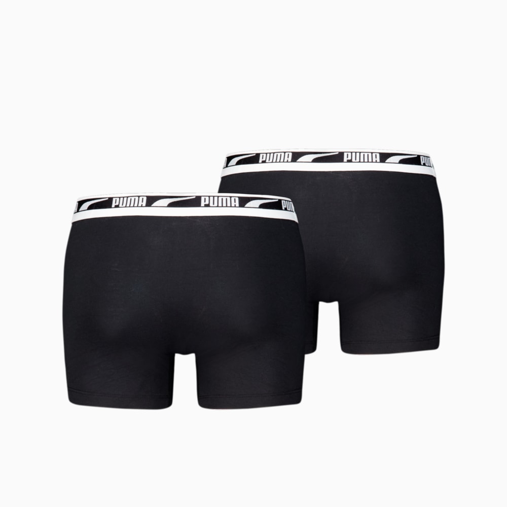 Изображение Puma Мужское нижнее белье Boxer Briefs 2 Pack Men #2: black