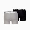 Зображення Puma Чоловіча спідня білизна Boxer Briefs 2 Pack Men #2: middle grey melange / black