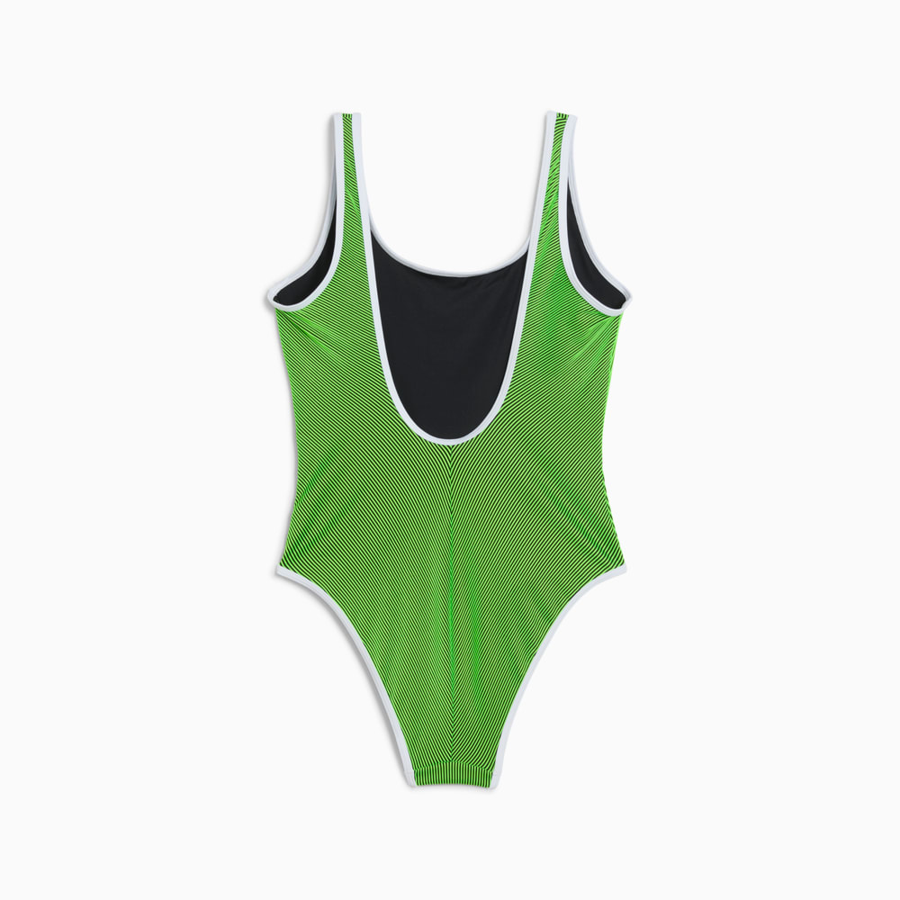 Зображення Puma Купальник PUMA Women's Swimsuit #2: green combo