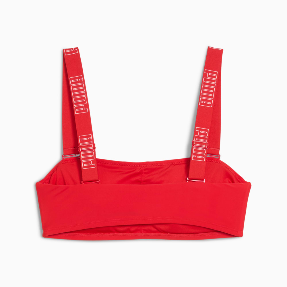 Изображение Puma Топ-бандо PUMA Women's Bandeau Top #2: Red